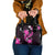 Pink Polynesian Pattern With Tropical Flowers Shoulder Handbag LT05 One Size Pink - Polynesian Pride