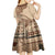 Samoa Siapo Pattern Simple Style Kid Short Sleeve Dress LT05 - Polynesian Pride