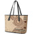 Samoa Siapo Pattern Simple Style Leather Tote Bag LT05 - Polynesian Pride