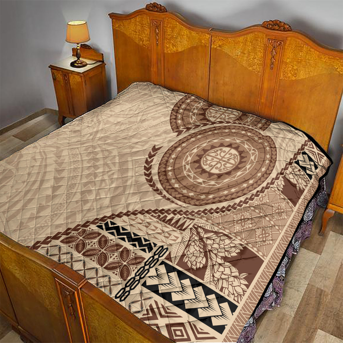 Samoa Siapo Pattern Simple Style Quilt LT05 - Polynesian Pride