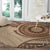 Samoa Siapo Pattern Simple Style Round Carpet LT05 - Polynesian Pride