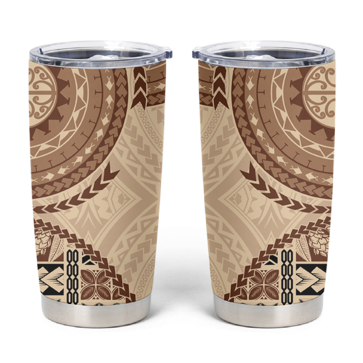 Samoa Siapo Pattern Simple Style Tumbler Cup