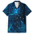 New Zealand Matariki Family Matching Long Sleeve Bodycon Dress and Hawaiian Shirt Maori New Year LT05 Dad's Shirt - Short Sleeve Blue - Polynesian Pride