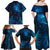 New Zealand Matariki Family Matching Off Shoulder Maxi Dress and Hawaiian Shirt Maori New Year LT05 - Polynesian Pride