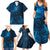 New Zealand Matariki Family Matching Summer Maxi Dress and Hawaiian Shirt Maori New Year LT05 - Polynesian Pride