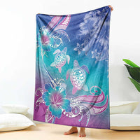 Polynesia Sea Turtle Couple Blanket Love Is Life LT05 - Polynesian Pride