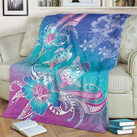 Polynesia Sea Turtle Couple Blanket Love Is Life LT05 - Polynesian Pride