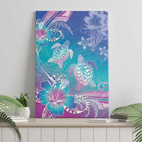 Polynesia Sea Turtle Couple Canvas Wall Art Love Is Life LT05 - Polynesian Pride