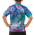 Polynesia Sea Turtle Couple Family Matching Off Shoulder Maxi Dress and Hawaiian Shirt Love Is Life