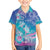 Polynesia Sea Turtle Couple Family Matching Off Shoulder Maxi Dress and Hawaiian Shirt Love Is Life