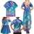 Polynesia Sea Turtle Couple Family Matching Summer Maxi Dress and Hawaiian Shirt Love Is Life