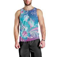 Polynesia Sea Turtle Couple Men Tank Top Love Is Life LT05 - Polynesian Pride