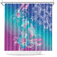Polynesia Sea Turtle Couple Shower Curtain Love Is Life