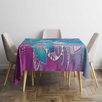 Polynesia Sea Turtle Couple Tablecloth Love Is Life LT05 - Polynesian Pride