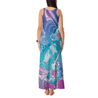 Polynesia Sea Turtle Couple Tank Maxi Dress Love Is Life LT05 - Polynesian Pride