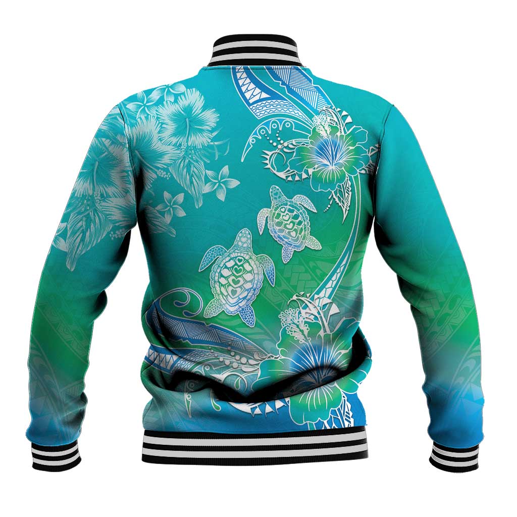 Polynesia Sea Turtle Couple Baseball Jacket I Am Turtley In Love With You LT05 - Polynesian Pride