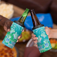 Polynesia Sea Turtle Couple 4 in 1 Can Cooler Tumbler I Am Turtley In Love With You LT05 - Polynesian Pride