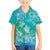 Polynesia Sea Turtle Couple Family Matching Short Sleeve Bodycon Dress and Hawaiian Shirt I Am Turtley In Love With You