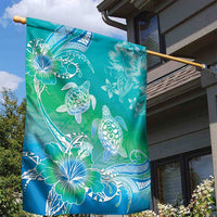 Polynesia Sea Turtle Couple Garden Flag I Am Turtley In Love With You LT05 - Polynesian Pride