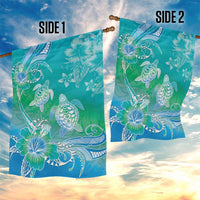 Polynesia Sea Turtle Couple Garden Flag I Am Turtley In Love With You LT05 - Polynesian Pride