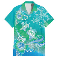 Polynesia Sea Turtle Couple Hawaiian Shirt I Am Turtley In Love With You LT05 Turquoise - Polynesian Pride