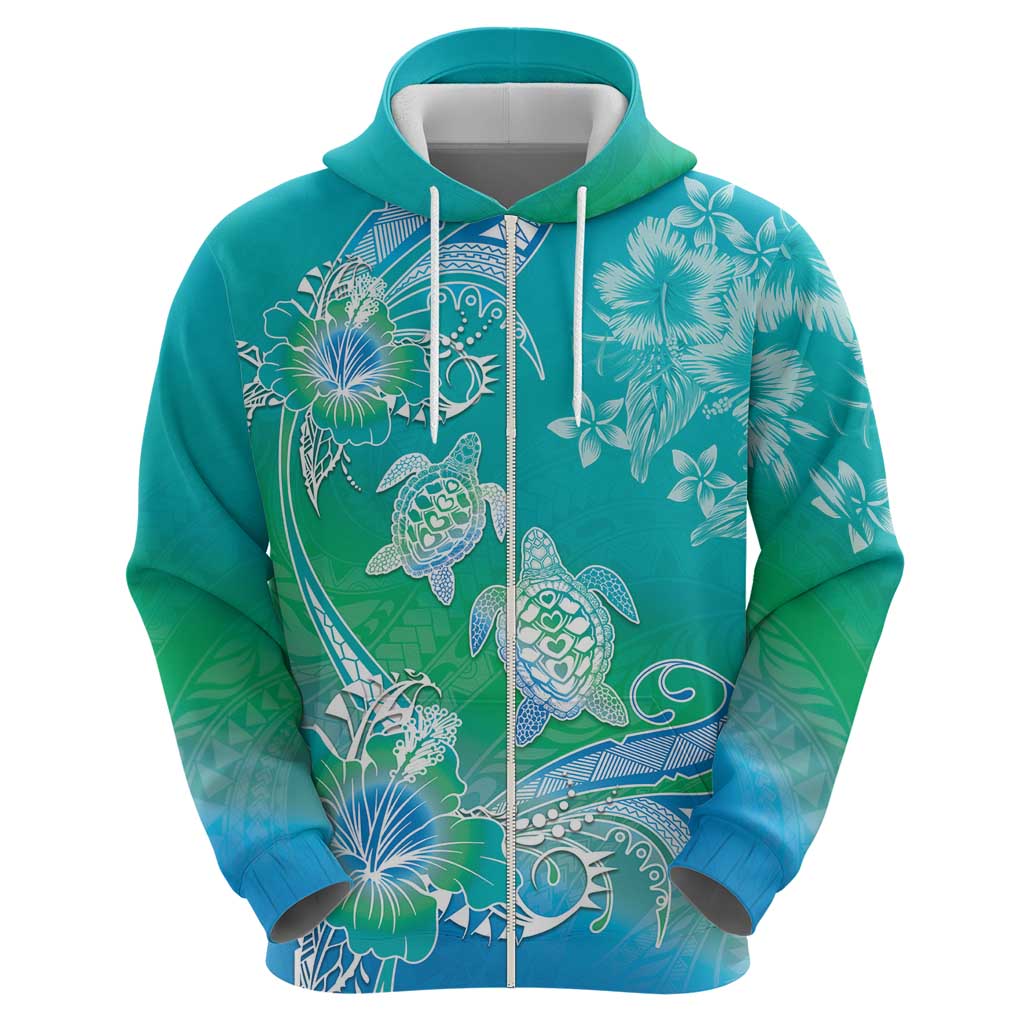 Polynesia Sea Turtle Couple Hoodie I Am Turtley In Love With You LT05 - Polynesian Pride