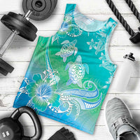 Polynesia Sea Turtle Couple Men Tank Top I Am Turtley In Love With You LT05 - Polynesian Pride