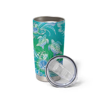 Polynesia Sea Turtle Couple Tumbler Cup I Am Turtley In Love With You LT05 - Polynesian Pride