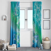 Polynesia Sea Turtle Couple Window Curtain I Am Turtley In Love With You LT05 - Polynesian Pride
