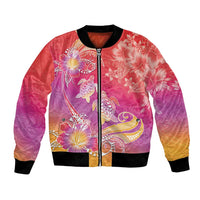Polynesia Sea Turtle Couple Bomber Jacket One Soul One Love