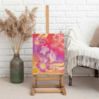 Polynesia Sea Turtle Couple Canvas Wall Art One Soul One Love LT05 - Polynesian Pride