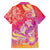 Polynesia Sea Turtle Couple Family Matching Off Shoulder Maxi Dress and Hawaiian Shirt One Soul One Love