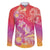 Polynesia Sea Turtle Couple Family Matching Off Shoulder Maxi Dress and Hawaiian Shirt One Soul One Love