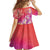 Polynesia Sea Turtle Couple Family Matching Off Shoulder Short Dress and Hawaiian Shirt One Soul One Love