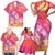 Polynesia Sea Turtle Couple Family Matching Short Sleeve Bodycon Dress and Hawaiian Shirt One Soul One Love