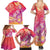 Polynesia Sea Turtle Couple Family Matching Summer Maxi Dress and Hawaiian Shirt One Soul One Love