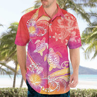 Polynesia Sea Turtle Couple Hawaiian Shirt One Soul One Love LT05 - Polynesian Pride
