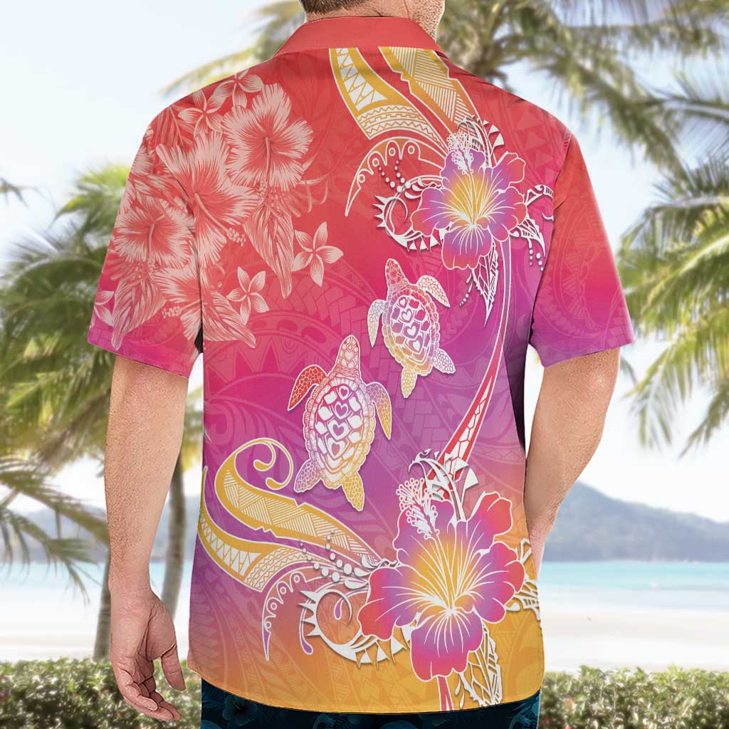 Polynesia Sea Turtle Couple Hawaiian Shirt One Soul One Love LT05 - Polynesian Pride