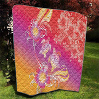 Polynesia Sea Turtle Couple Quilt One Soul One Love