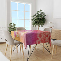 Polynesia Sea Turtle Couple Tablecloth One Soul One Love LT05 - Polynesian Pride