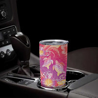 Polynesia Sea Turtle Couple Tumbler Cup One Soul One Love LT05 - Polynesian Pride