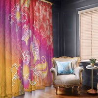 Polynesia Sea Turtle Couple Window Curtain One Soul One Love LT05 - Polynesian Pride