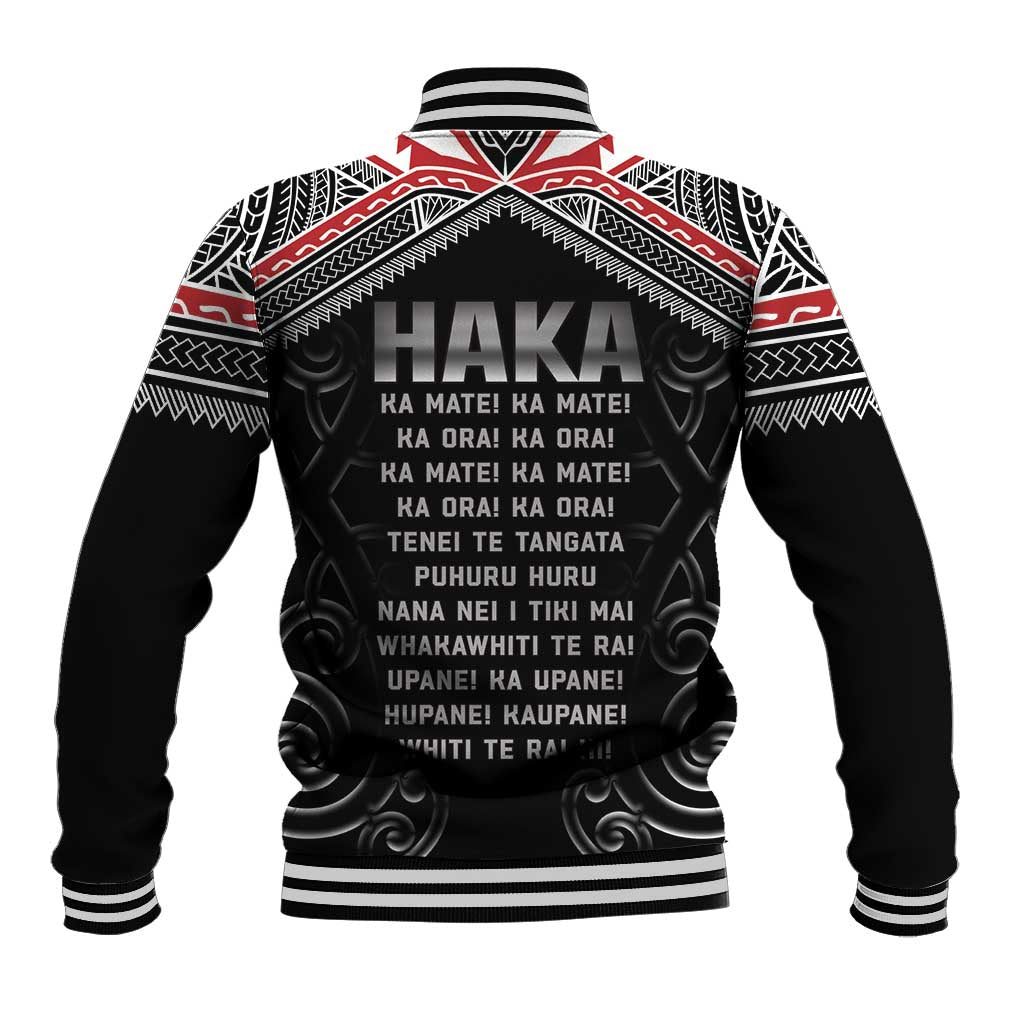 New Zealand Aotearoa Baseball Jacket Traditional Kapa Haka LT05 - Polynesian Pride