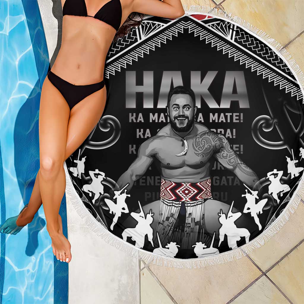 New Zealand Aotearoa Beach Blanket Traditional Kapa Haka LT05 - Polynesian Pride