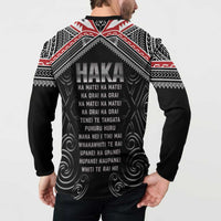 New Zealand Aotearoa Button Sweatshirt Traditional Kapa Haka LT05 - Polynesian Pride