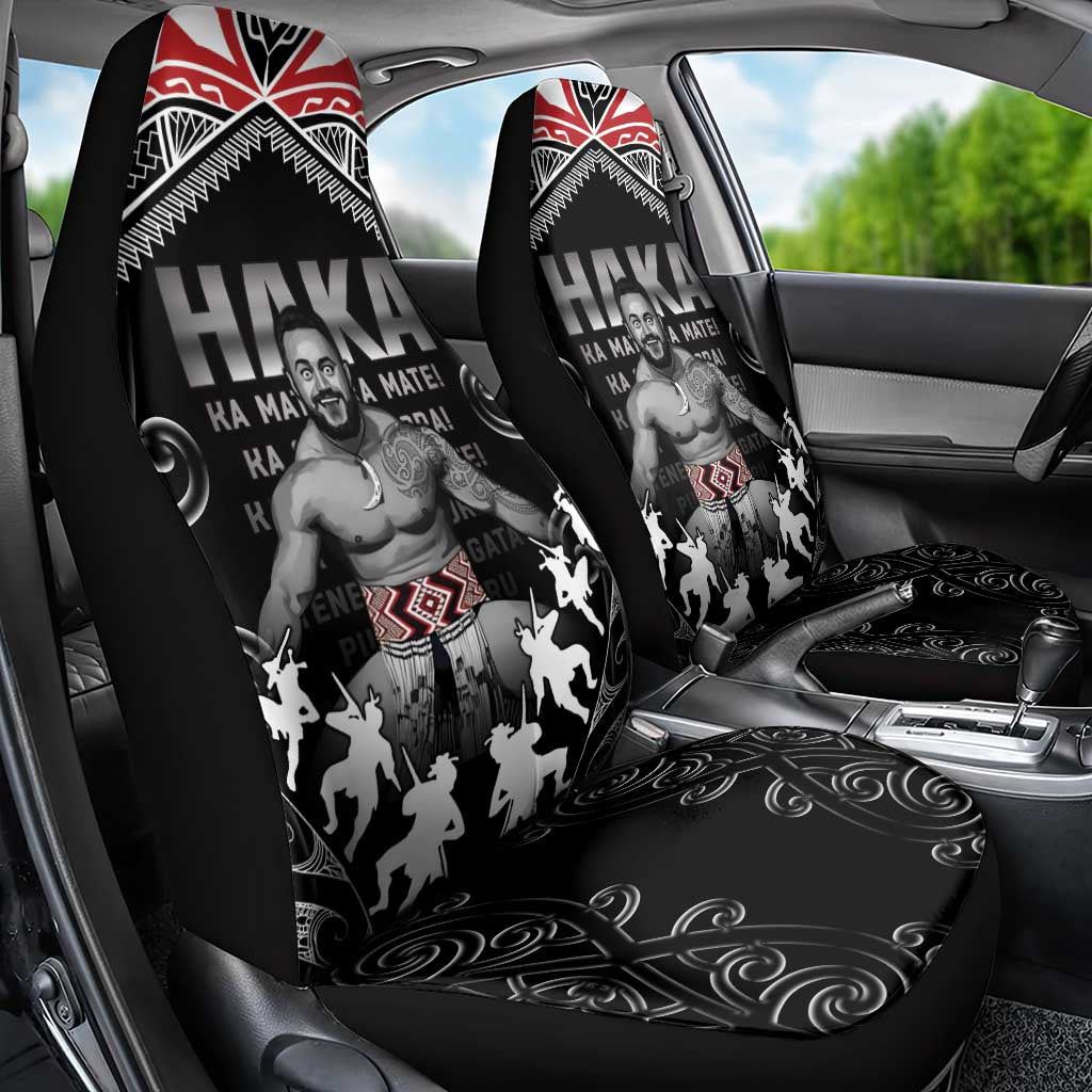 New Zealand Aotearoa Car Seat Cover Traditional Kapa Haka
