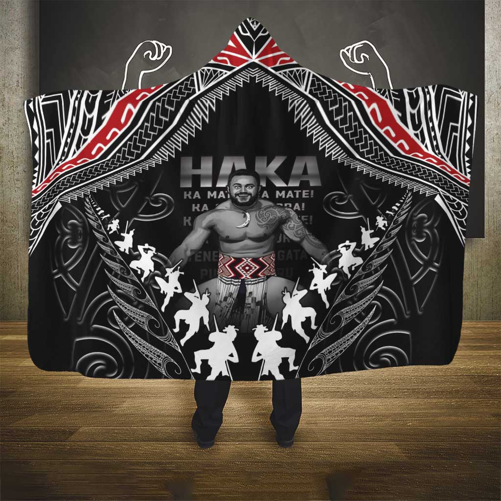 New Zealand Aotearoa Hooded Blanket Traditional Kapa Haka LT05 - Polynesian Pride