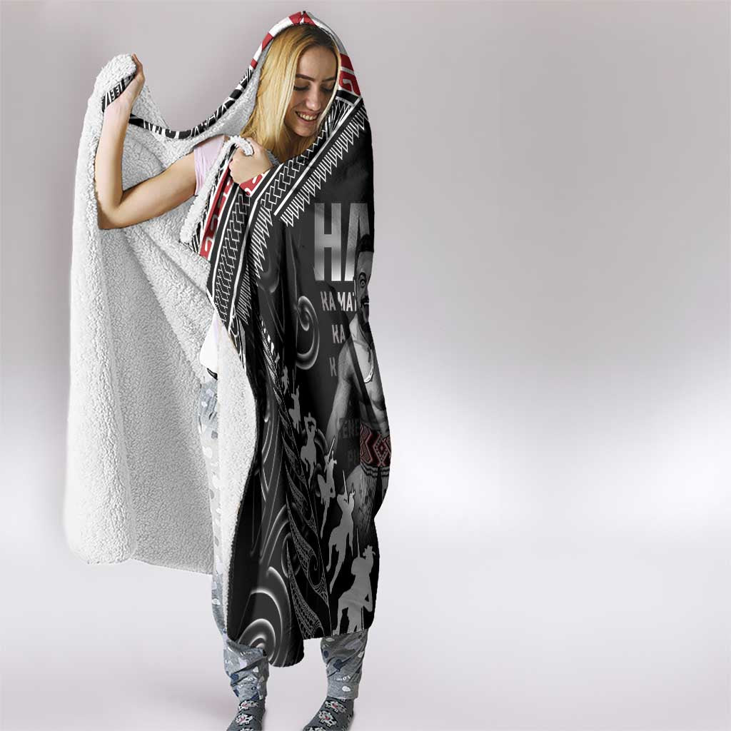 New Zealand Aotearoa Hooded Blanket Traditional Kapa Haka LT05 - Polynesian Pride