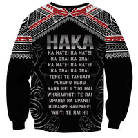 New Zealand Aotearoa Sweatshirt Traditional Kapa Haka LT05 - Polynesian Pride