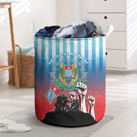 Free West Papua Laundry Basket One People One Soul Unique Style LT05 Blue - Polynesian Pride
